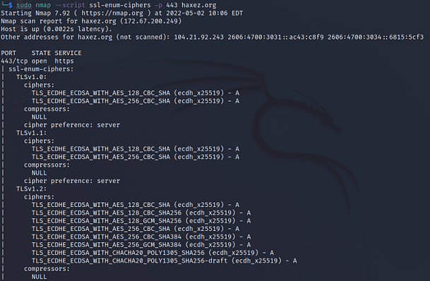 Nmap SSL Scripts