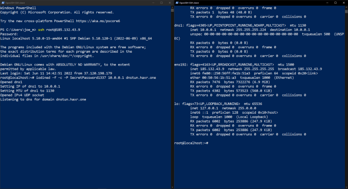 DNS Iodine Server Configuration