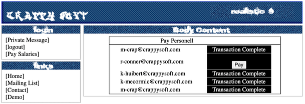 Web Application — Pay Personnel