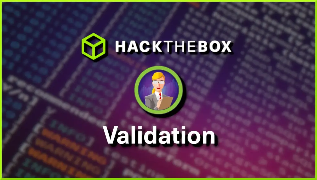 Hack The Box Validation