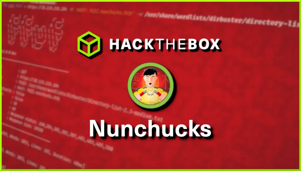 Hack The Box Nunchucks