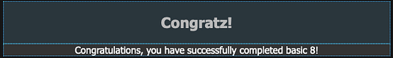 Congratulations