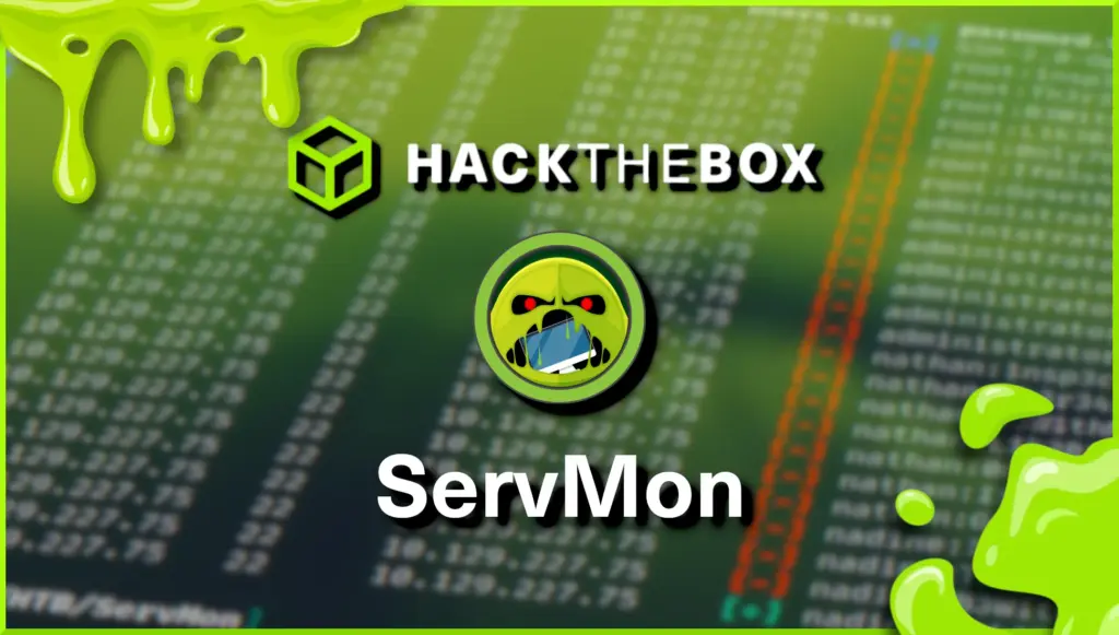 Hack The Box ServMon