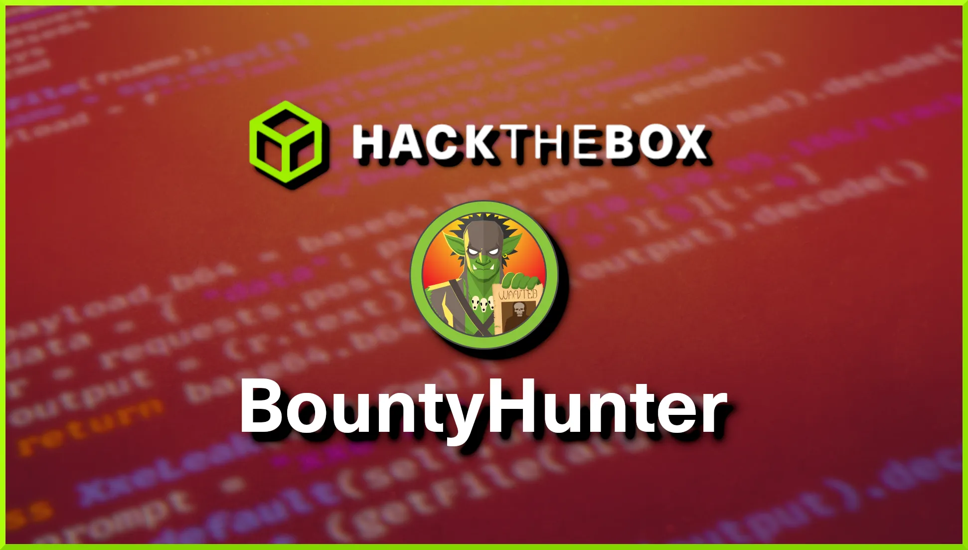 Hack The Box – BountyHunter