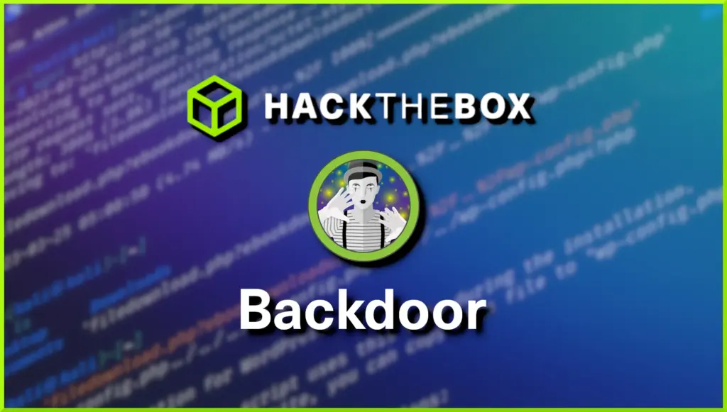 Hack The Box Backdoor