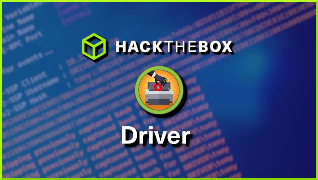 Hack The Box Driver