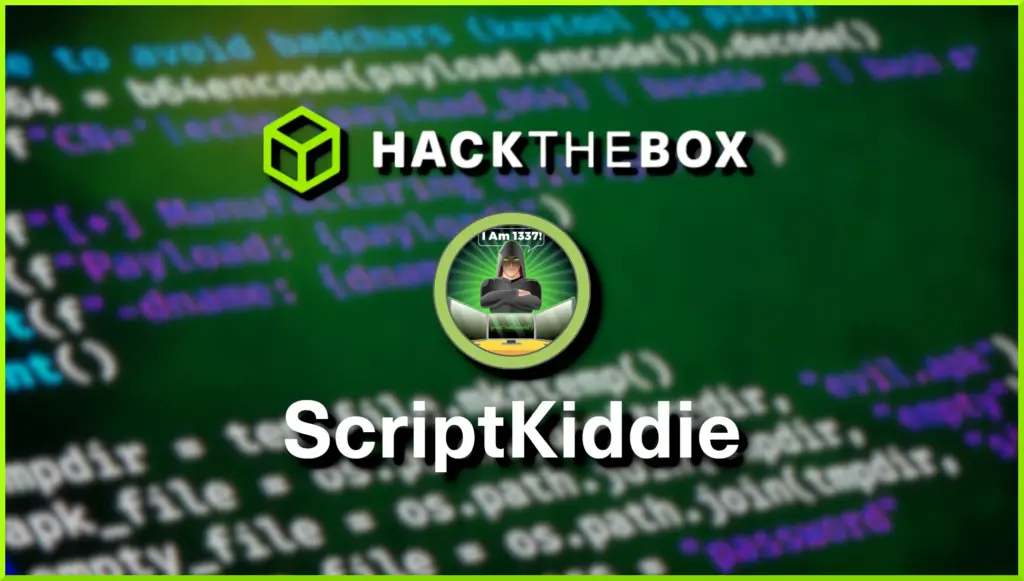 Hack The Box ScriptKiddie