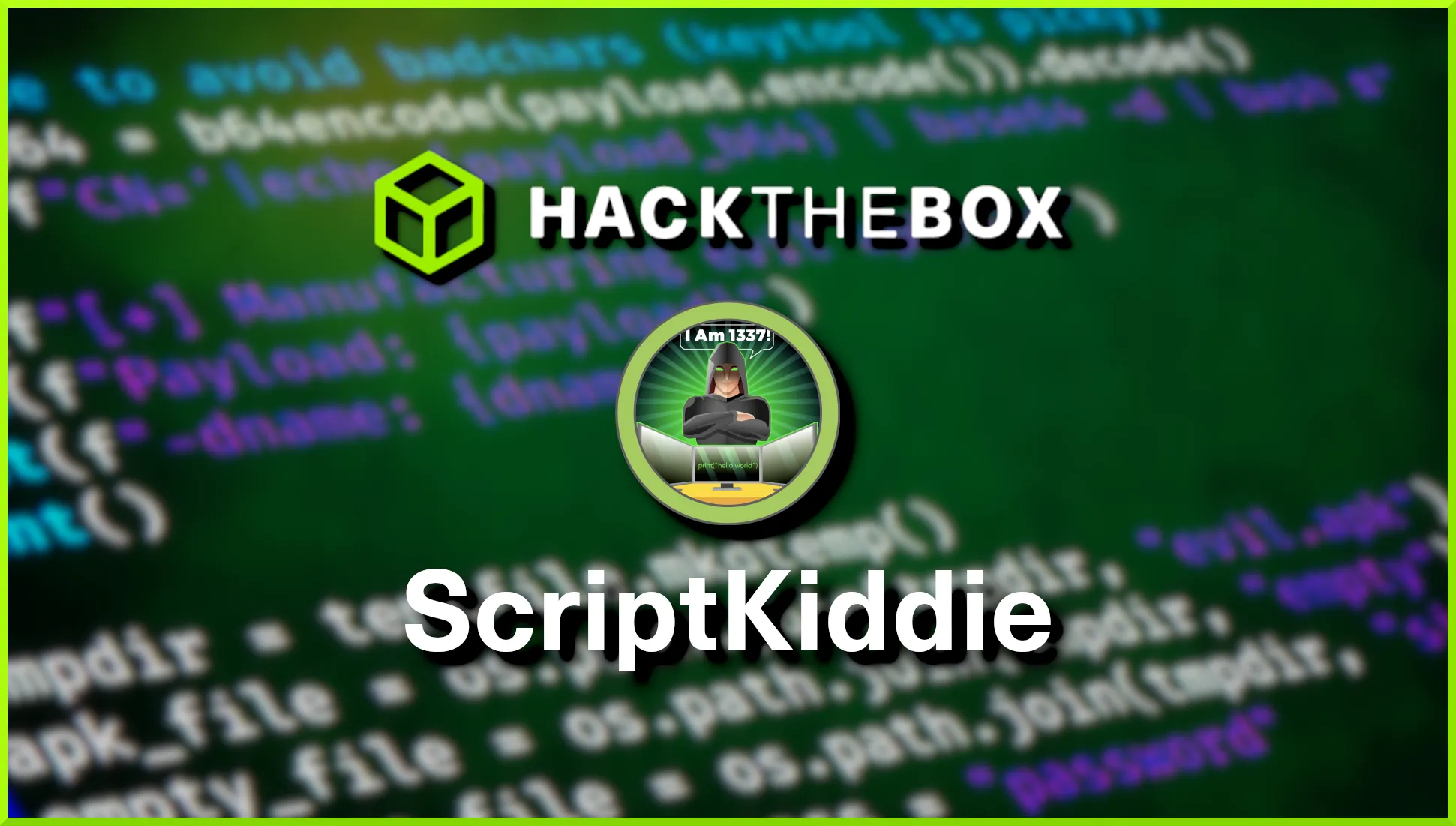 Hack The Box – ScriptKiddie