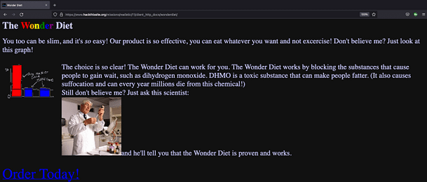 The Wonder Diet