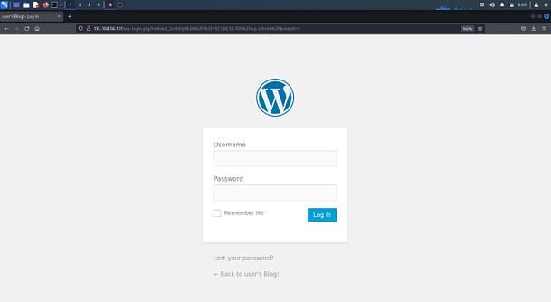 Mr Robot WordPress Login