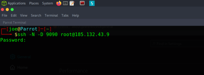 SSH Dynamic Port Forwarding