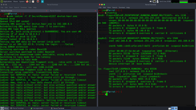 Iodine Client Configuration