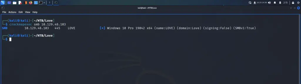 Love Crackmapexec