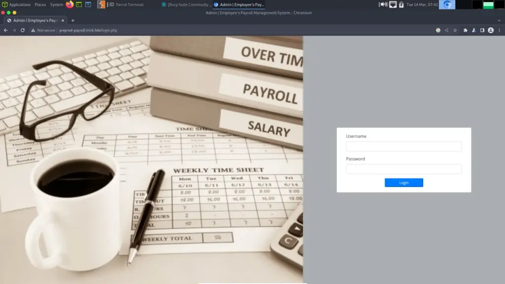 Payroll Website