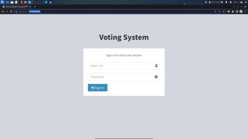 Love Voting System