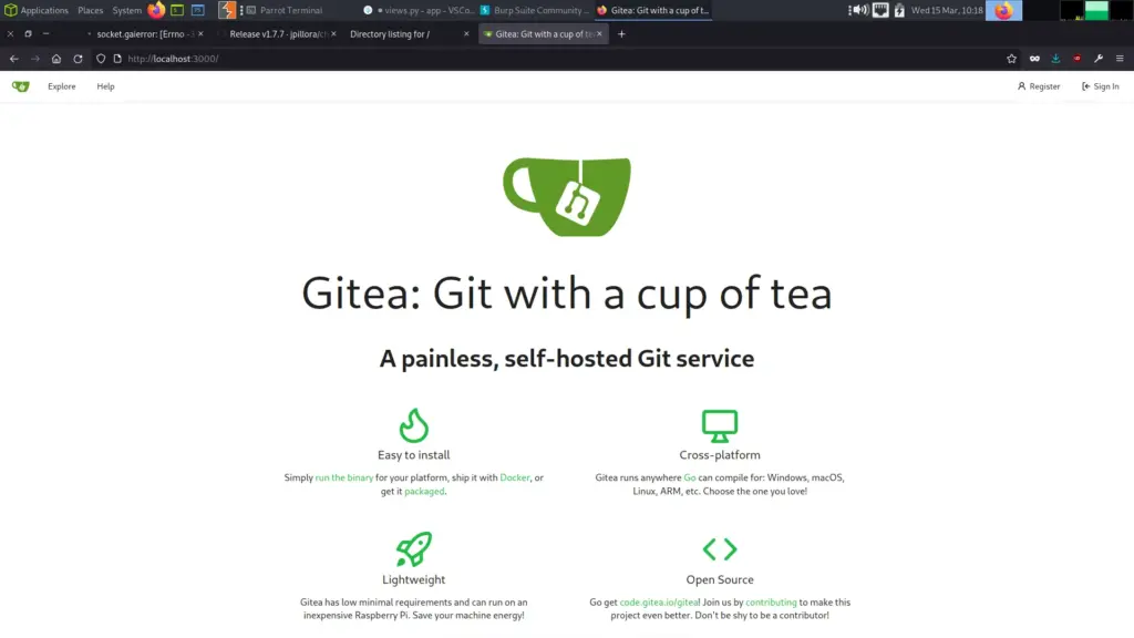 Opensource Gitea