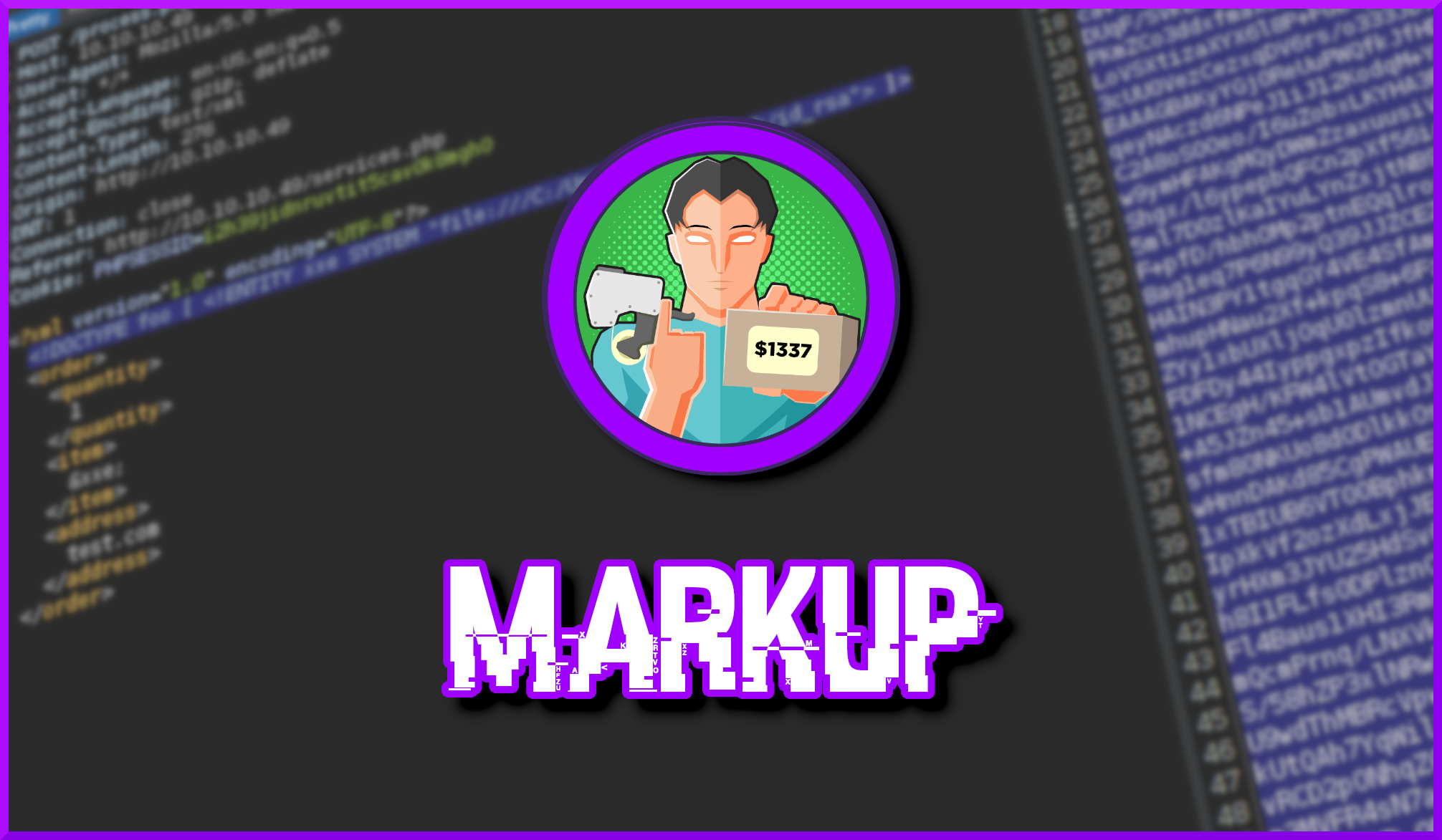 Hack The Box – Markup