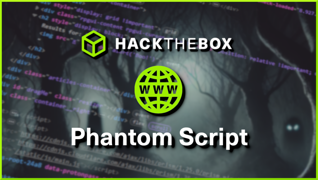 Hack The Box Phantom Script