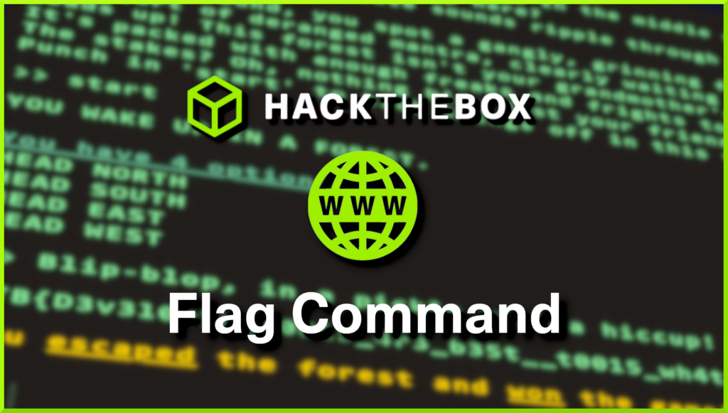 Hack The Box Flag Command