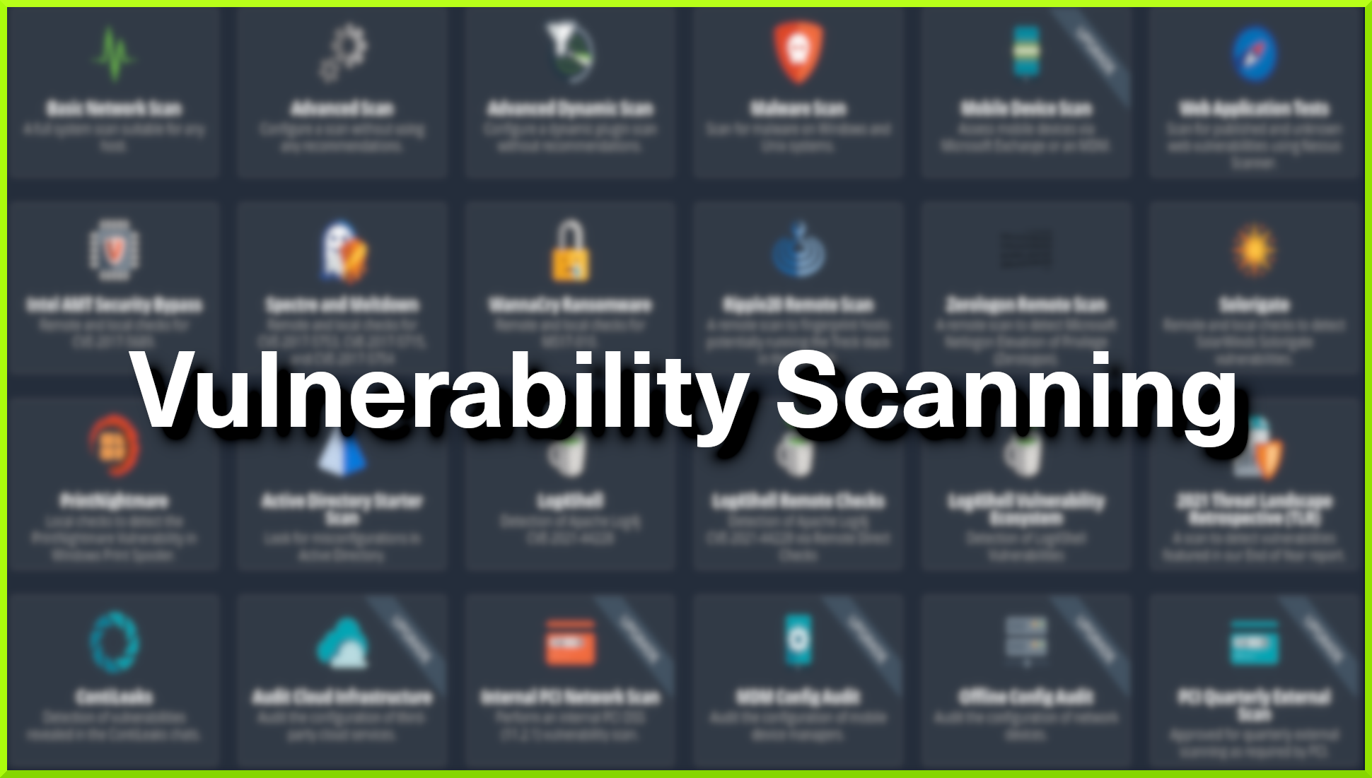 Vulnerability Scanning