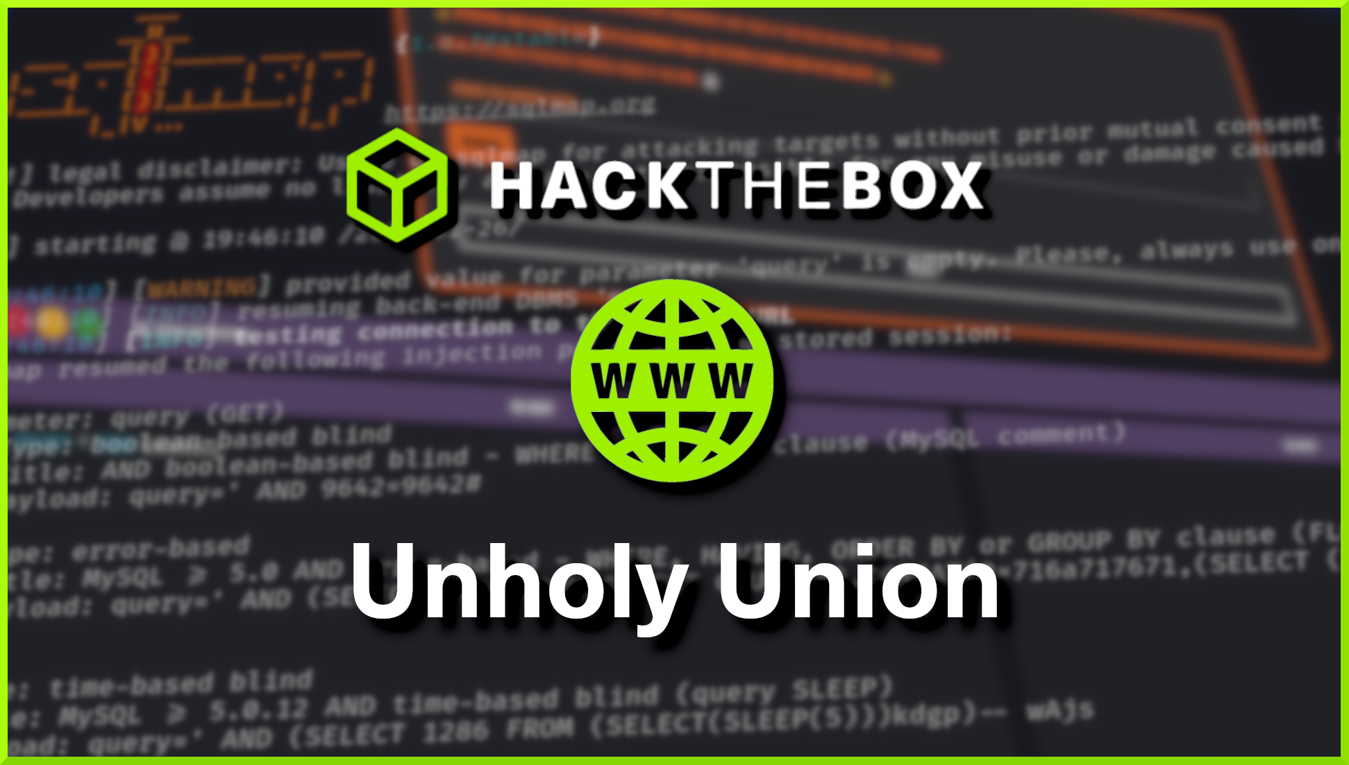 Hack The Box – Unholy Union