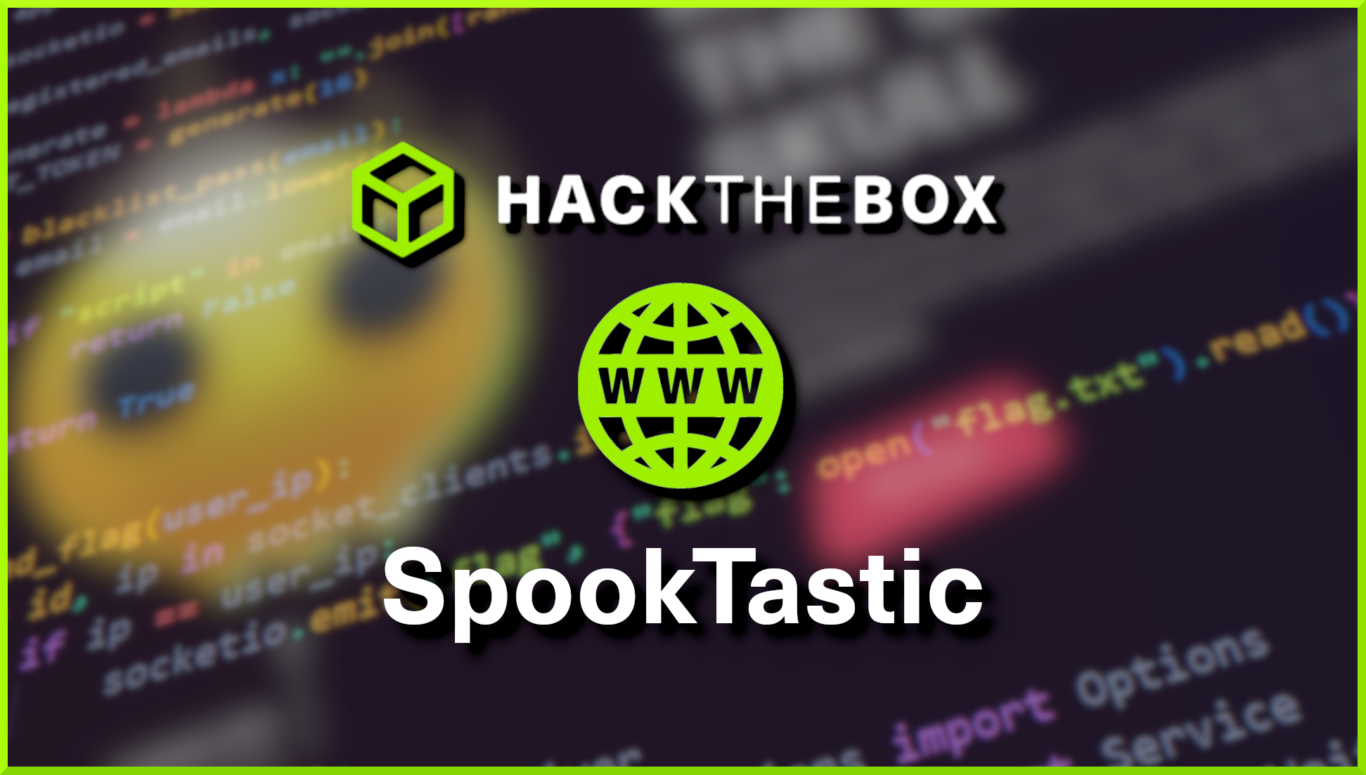 Hack The Box – SpookTastic